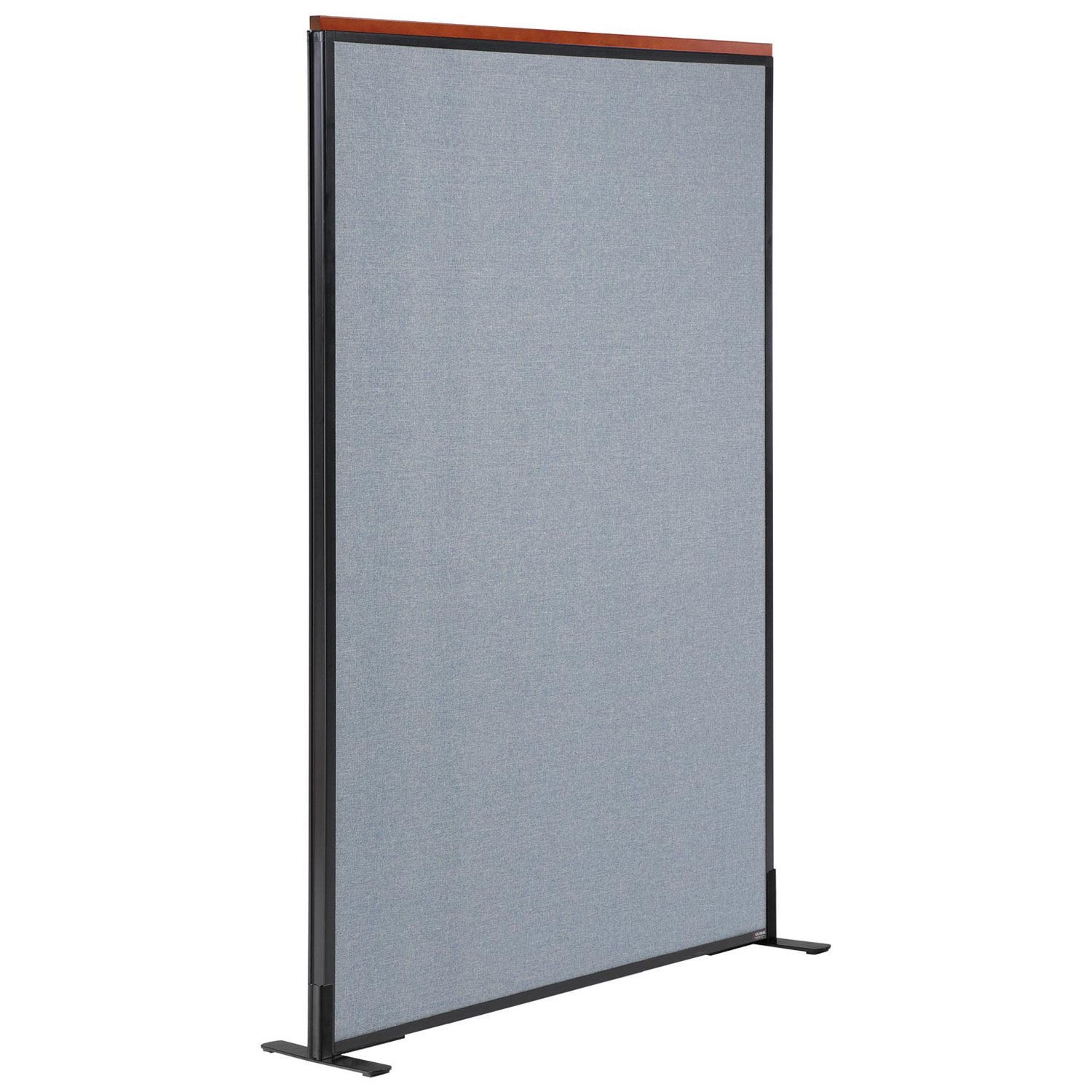 48-1/4"W x 61-1/2"H Deluxe Freestanding Office Partition Panel Blue
