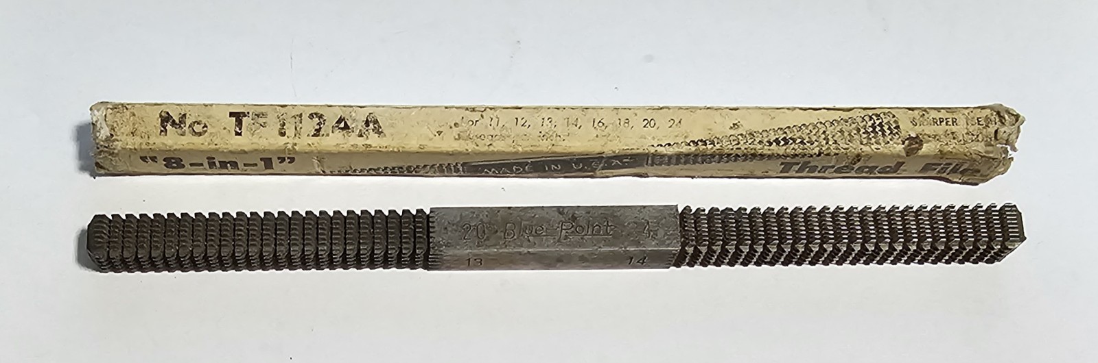 Blue Point TF1124A Thread Restoring Repair File Engineers Tool