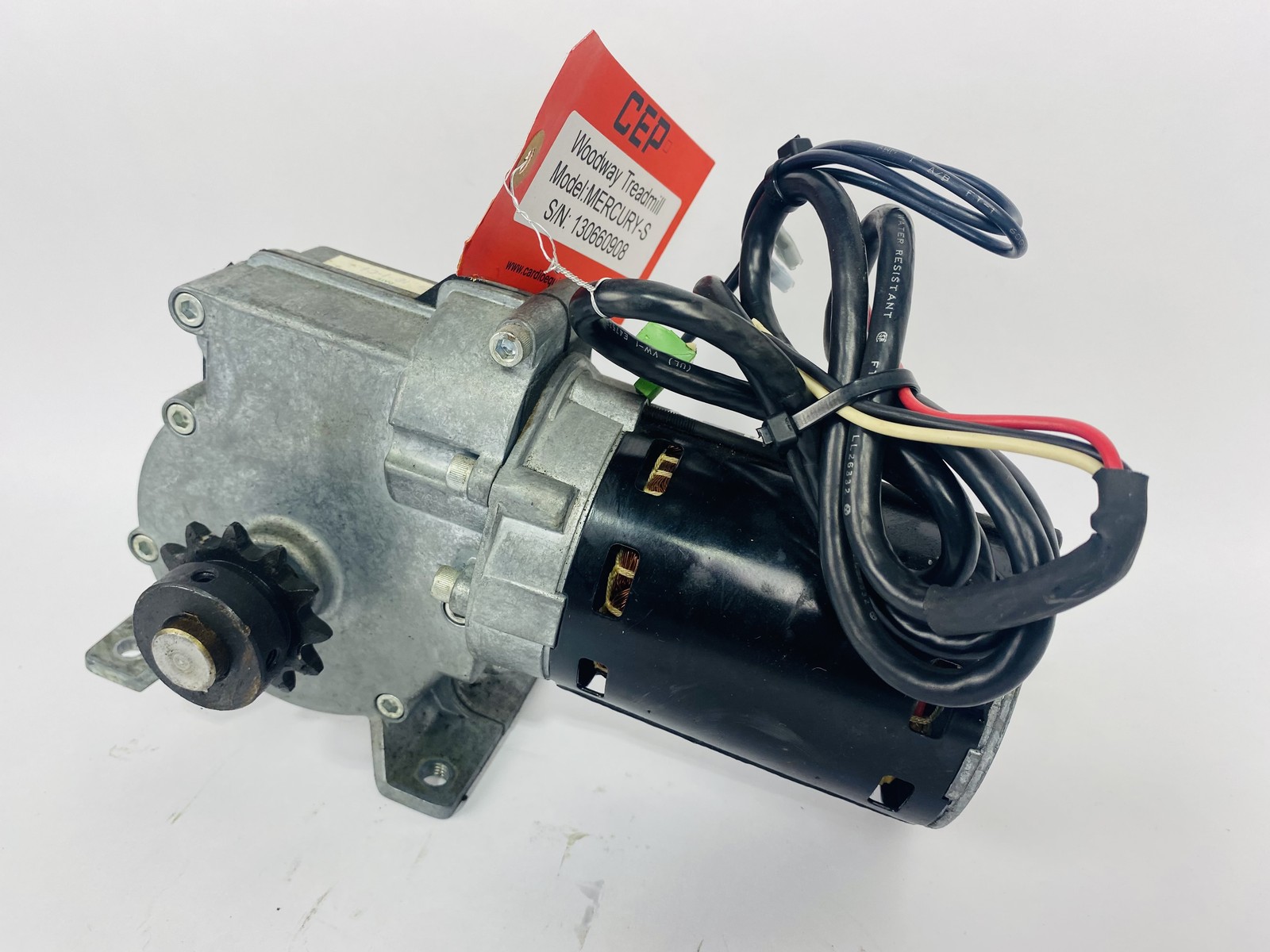 Woodway MERCURYS-S Treadmill Incline Lift Motor V07472AA07 (FP436)