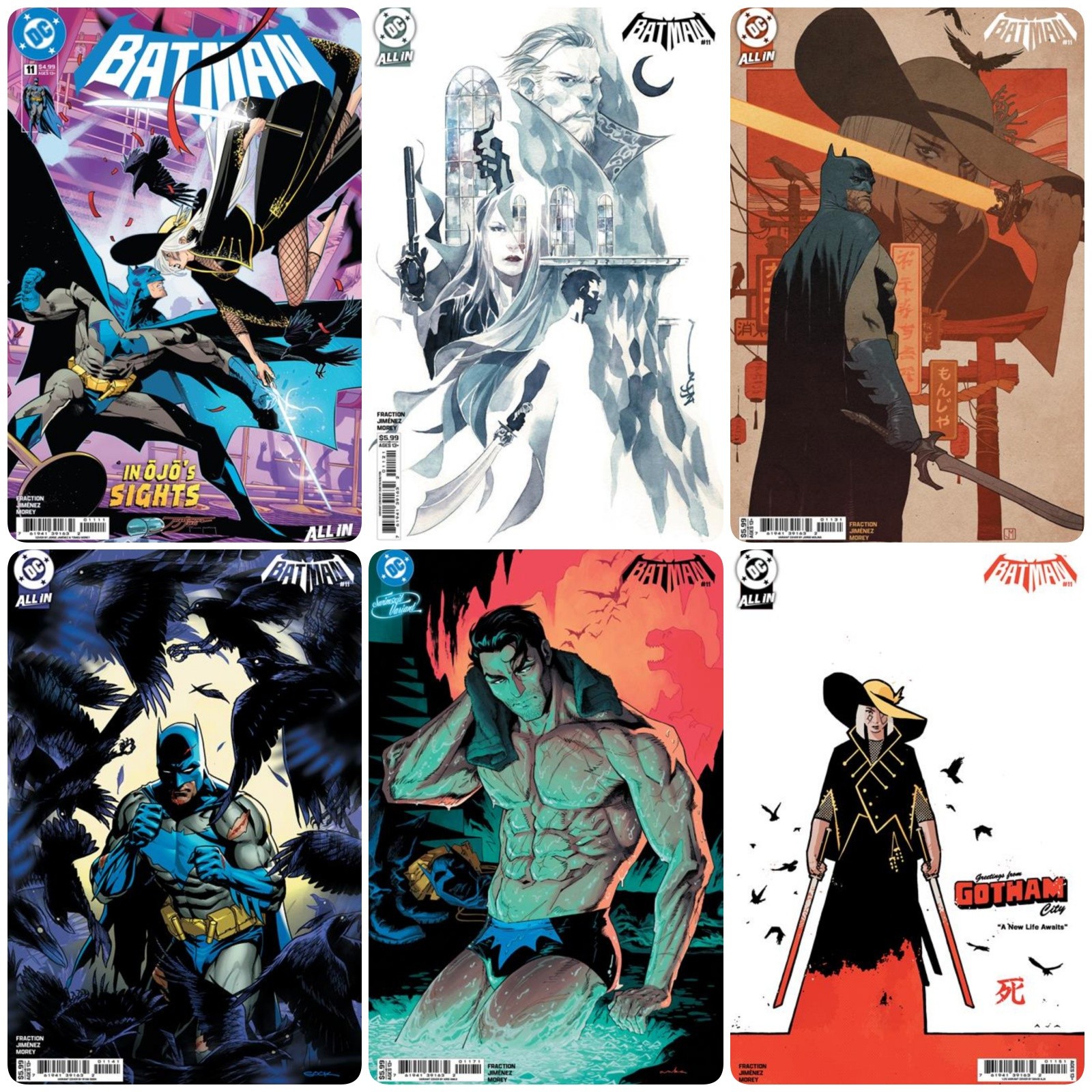 BATMAN #11 **COVER SELECT** OPEN [1:25] PRESALE 07/01 (BATMAN SWIMSUIT CVR READ)