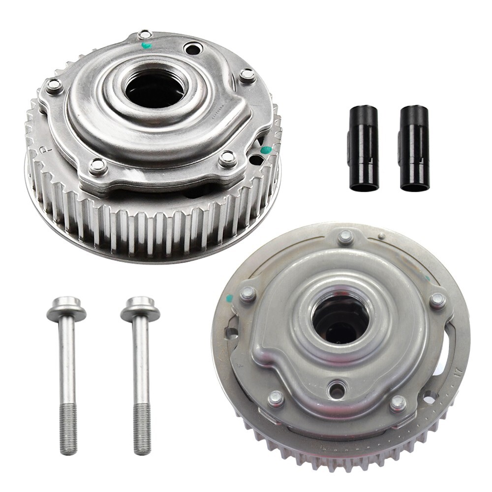 In & Ex Cam Phaser VVT Sprocket Gears for 2010-17 Chevy Cruze Sonic Aveo 1.6 1.8