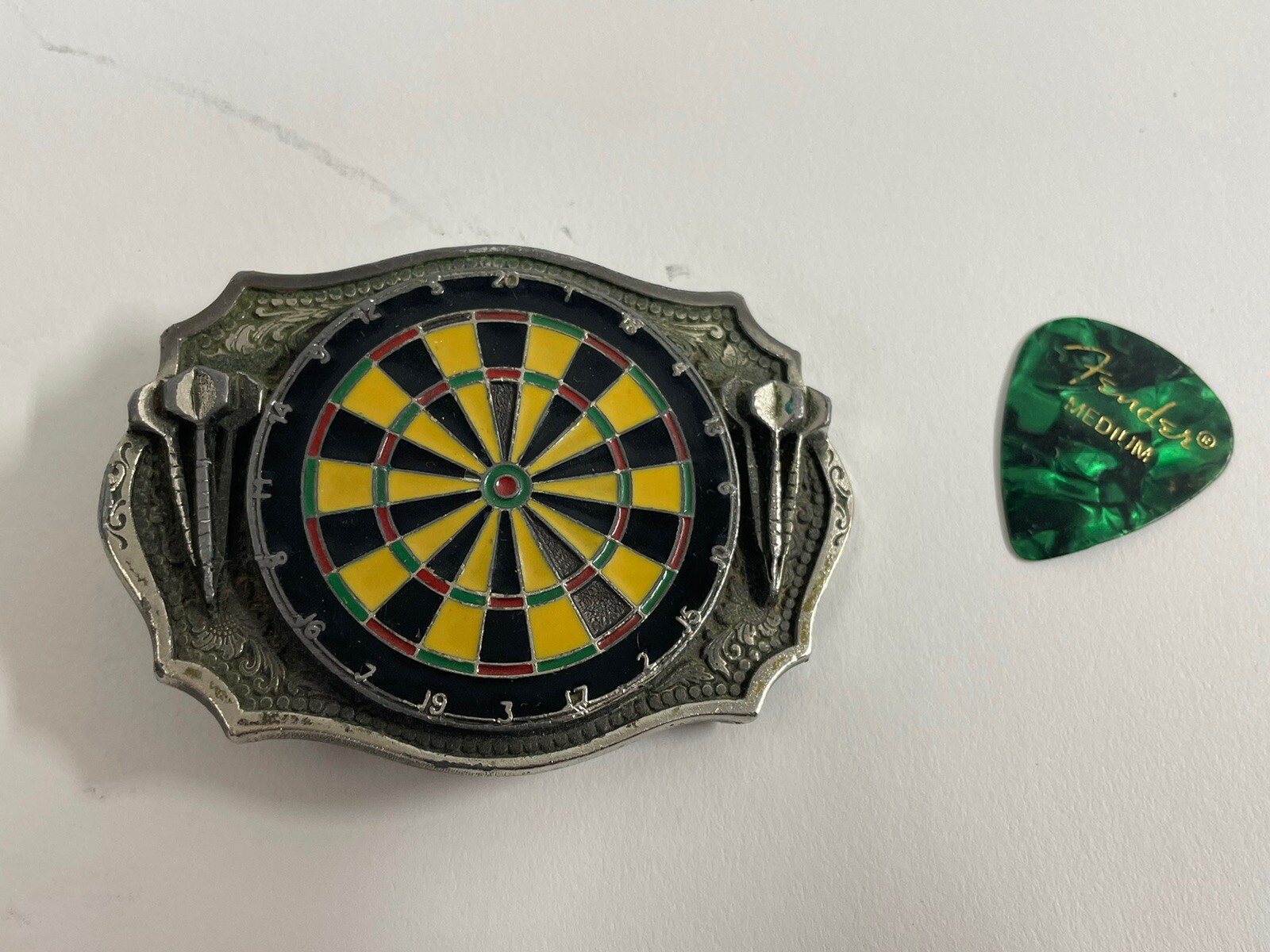 Vintage Dart Belt Buckle- Great Americas Buckle USA Copyright 1985 #1634