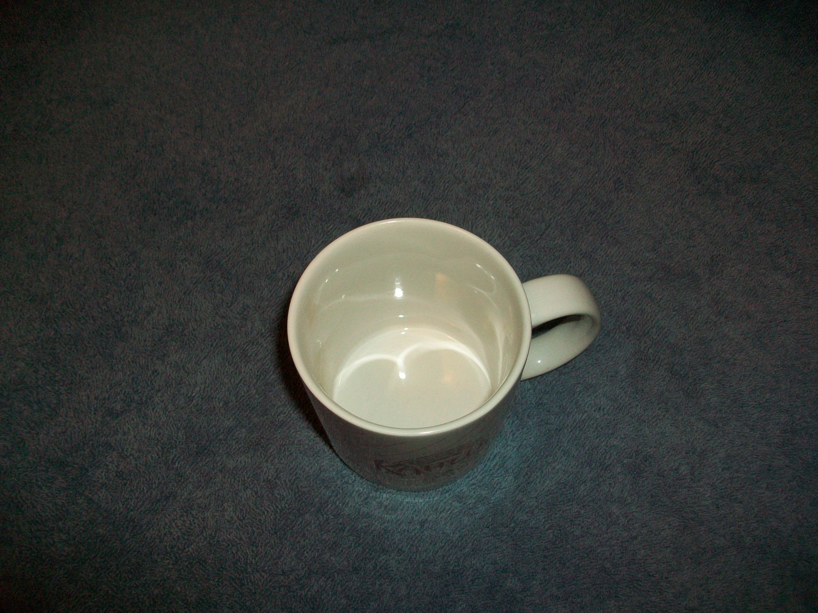 KAHLUA Coffee Cup Mug White Red & Gold