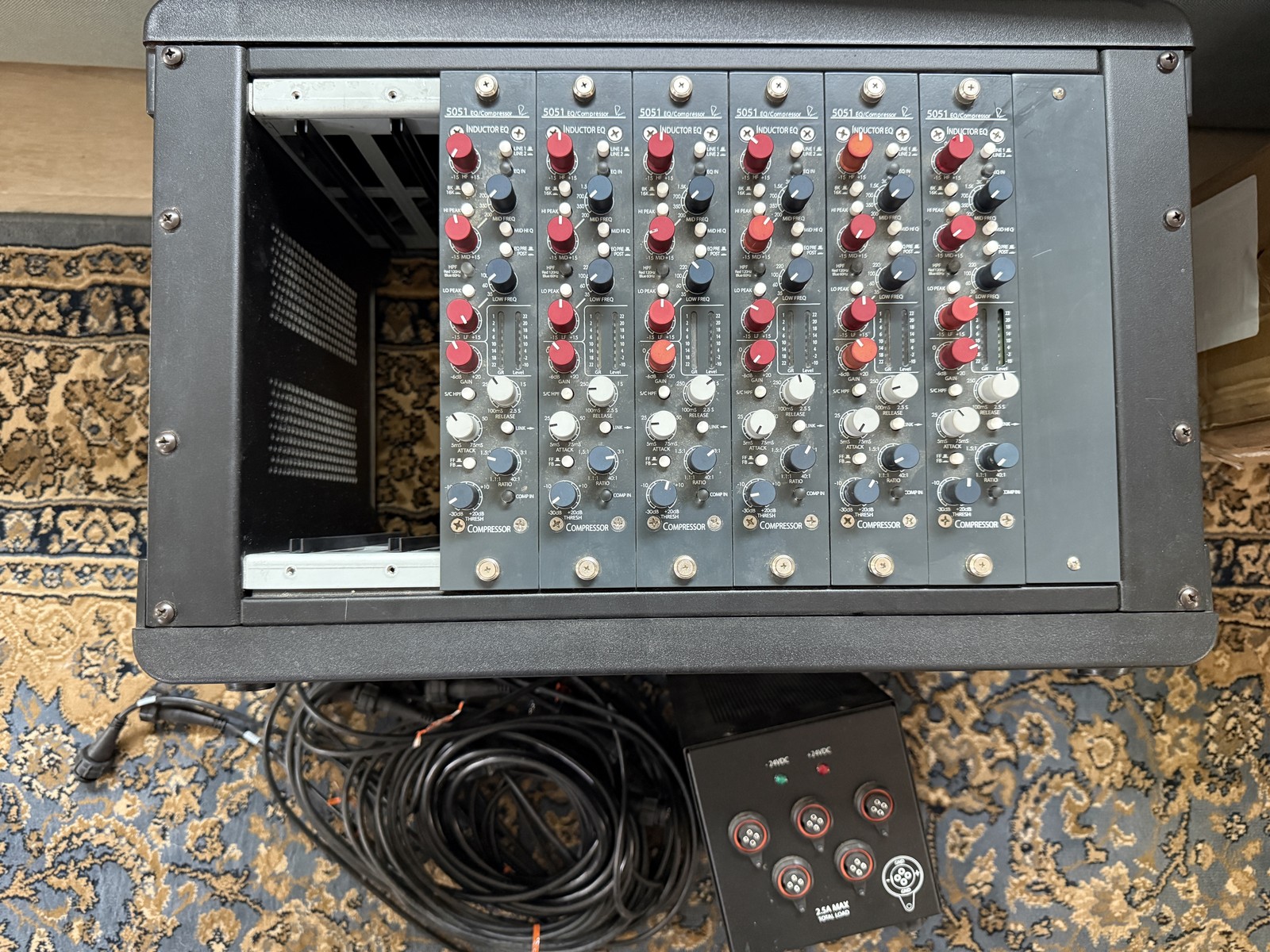 Rupert Neve 5051 x5 + Rack + PSU - Shelford EQ & Compressor Bundle
