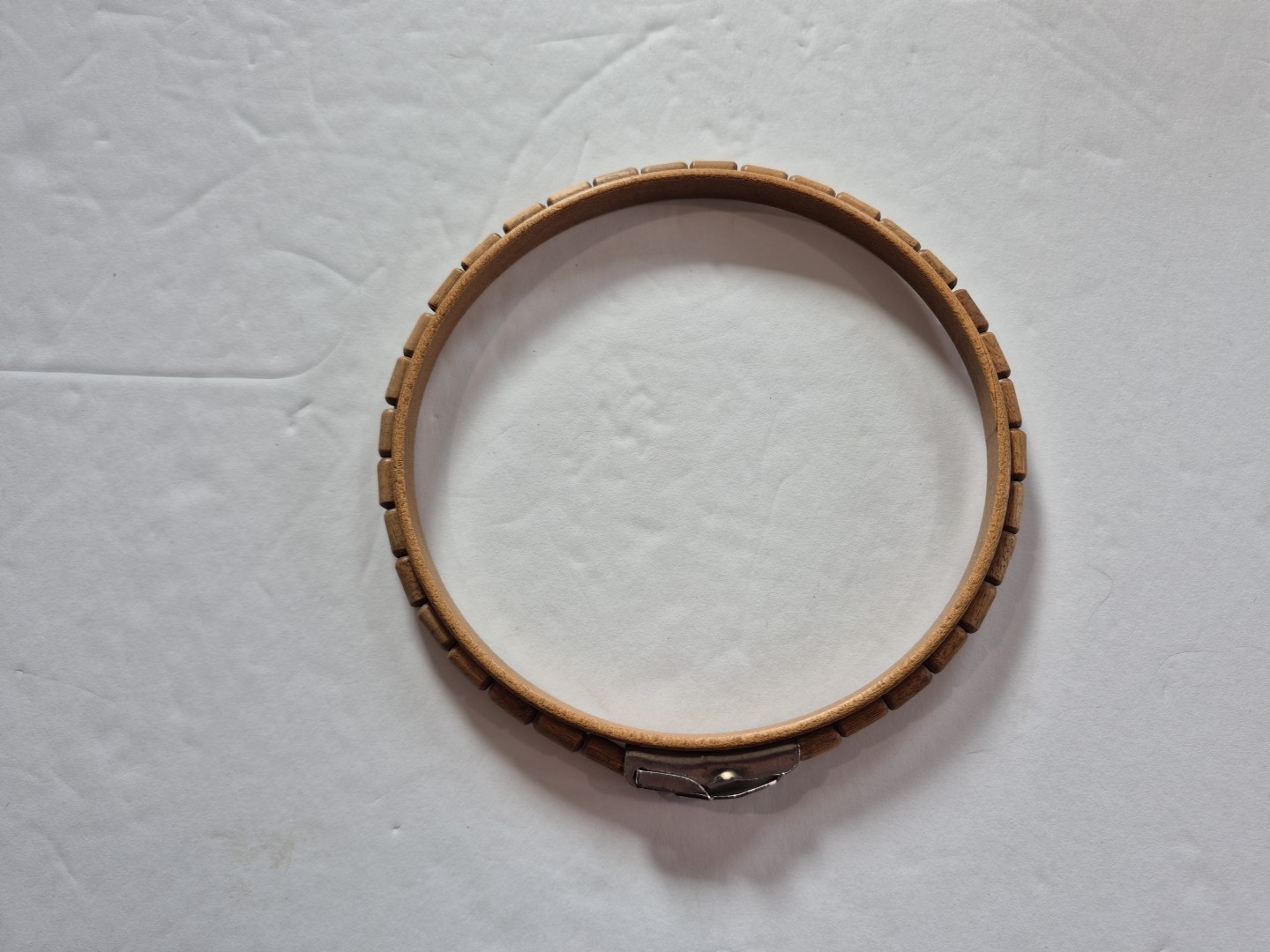 Vintage Cupid Embroidery Hoop 6 Inch Wooden Beads Latch Lock Tension Wood Hoop