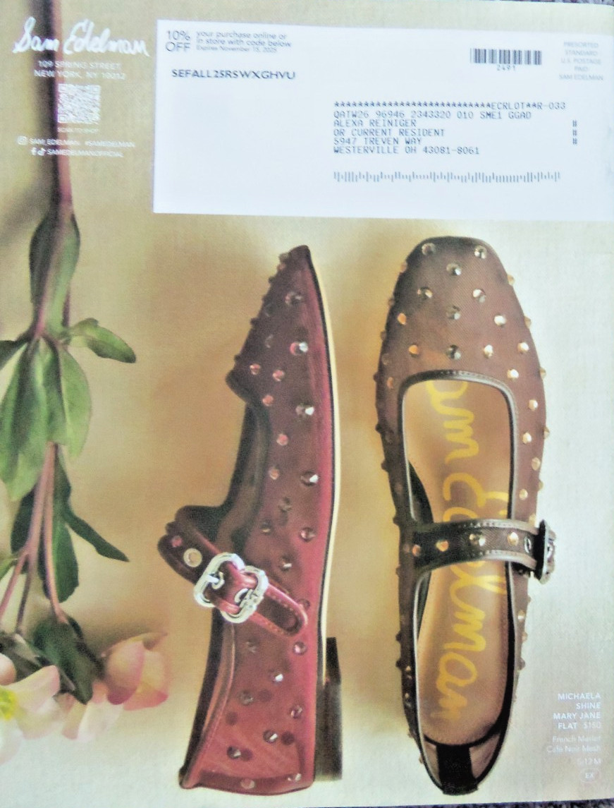 FALL 2025 SAM EDELMAN FASHION CATALOG
