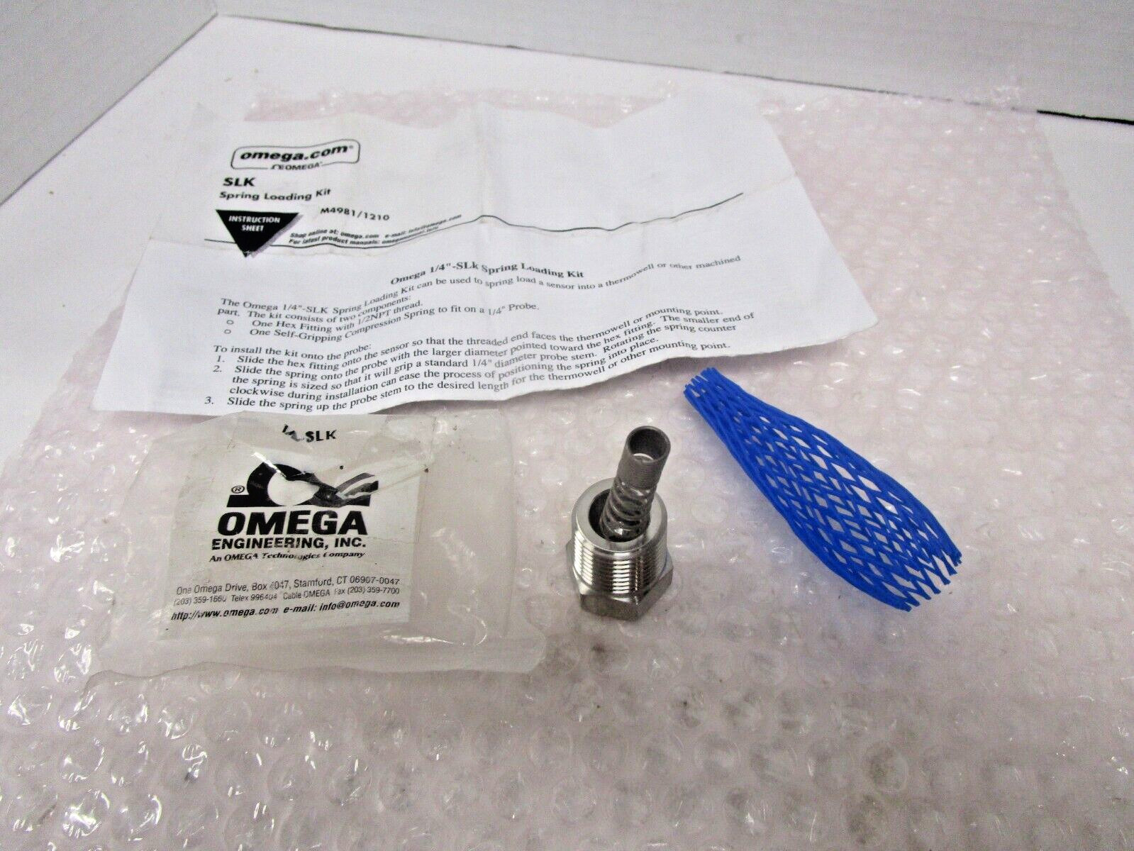 Omega Engineering 1/4-SLK Temp Connectors