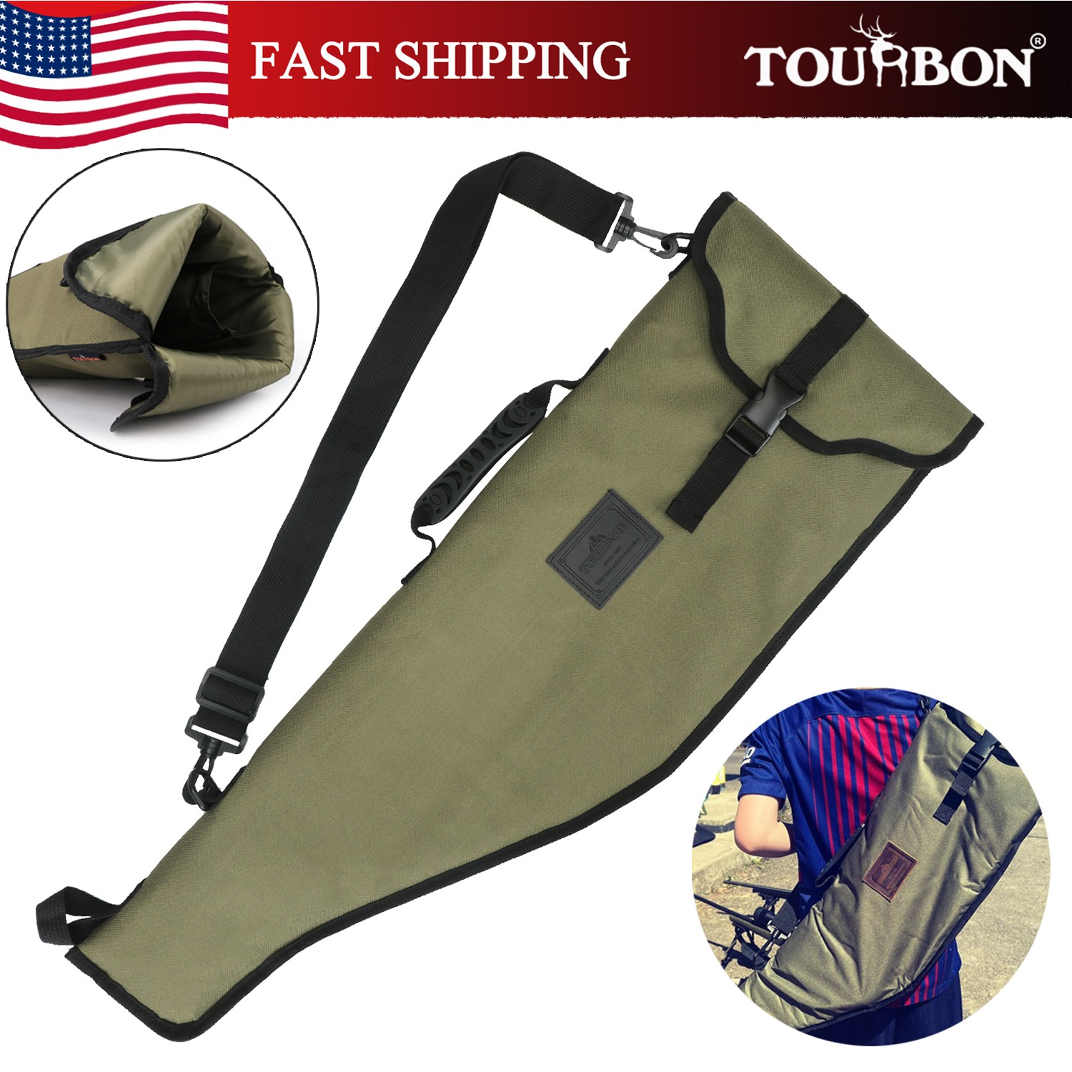 Tourbon Shooting Short Rifle Shotgun Slip Bag Takedown Barrel US-Special offer