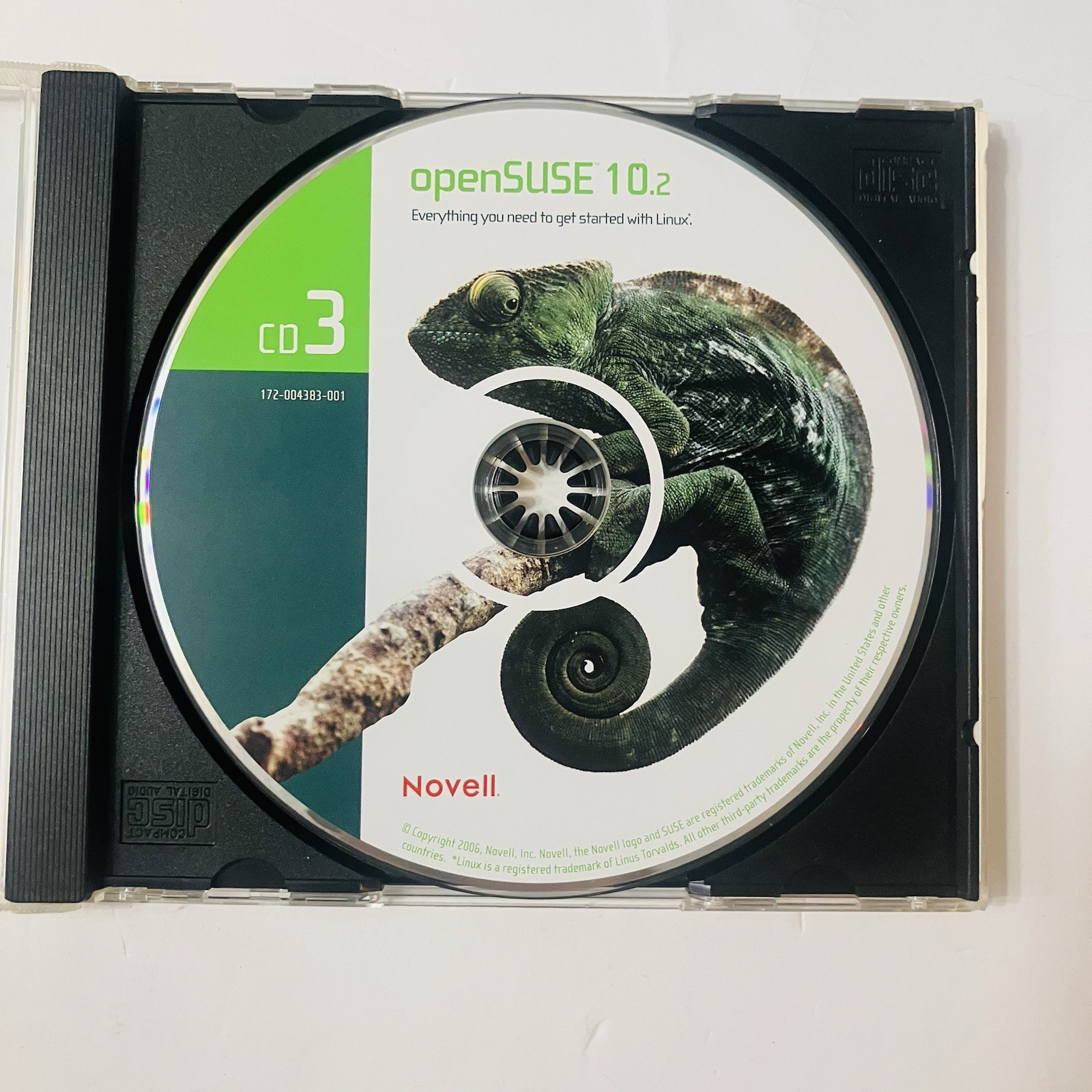 openSUSE 10.2 Linux Install Set 7 Disc DVD CD 32 64 Bit