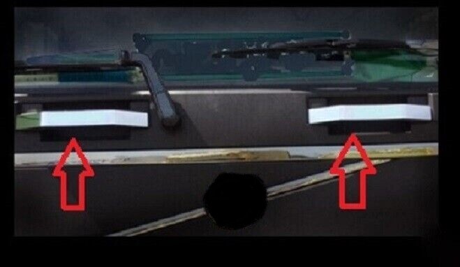 2x 3D Handle Covers Front Grill Top Decorations for Volvo FH4 2013-2020 trucks