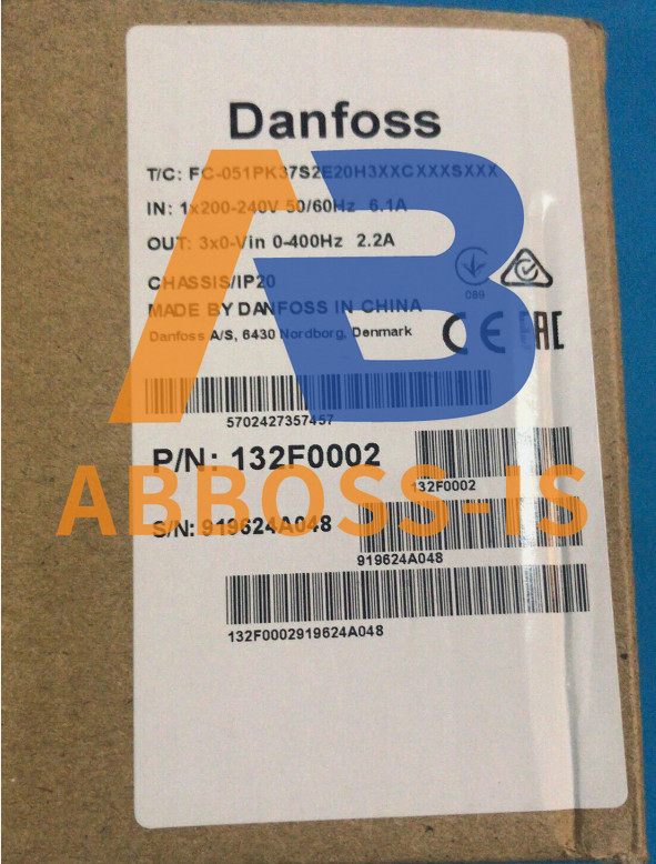 New In Box DANFOSS FC-051PK37S2E20H3XXCXXXSXXX Inverter