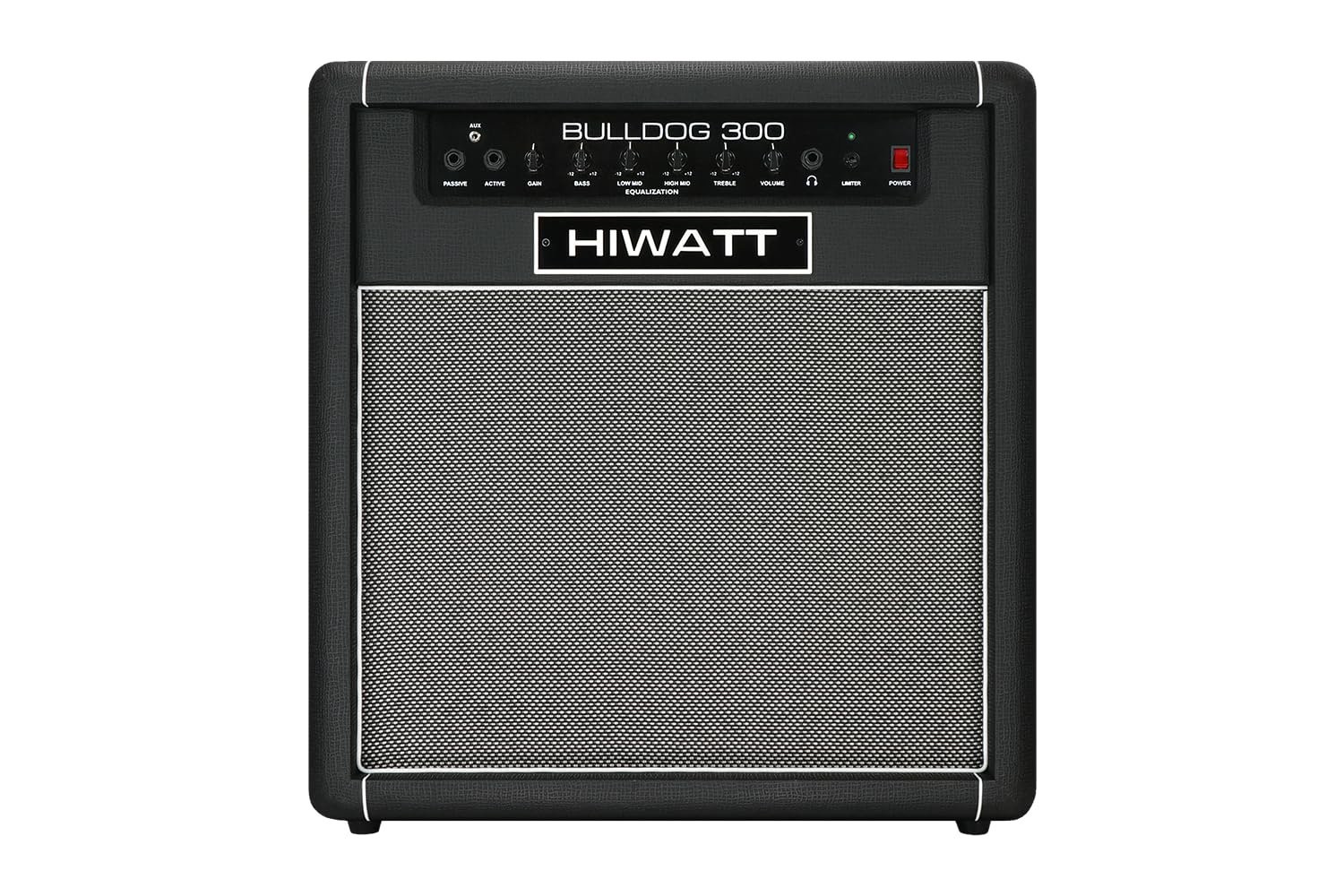 Hiwatt Bulldog 300 Bass Combo Amplifier, 300W, 12 Inch Speaker, 4 Band EQ