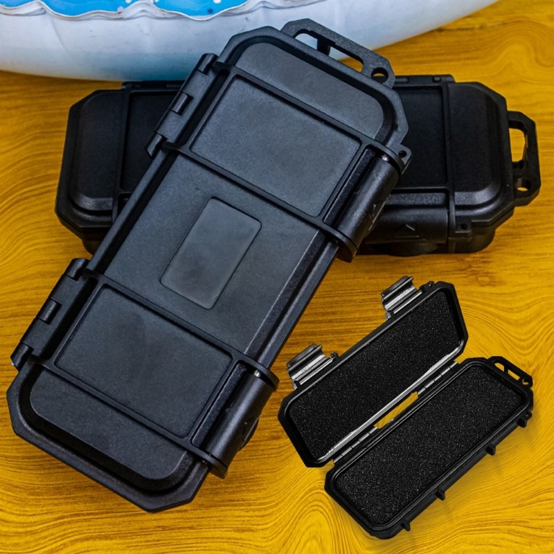 Compact Waterproof Tool Storage Case Box for Everyday Carry Gear and Accessories