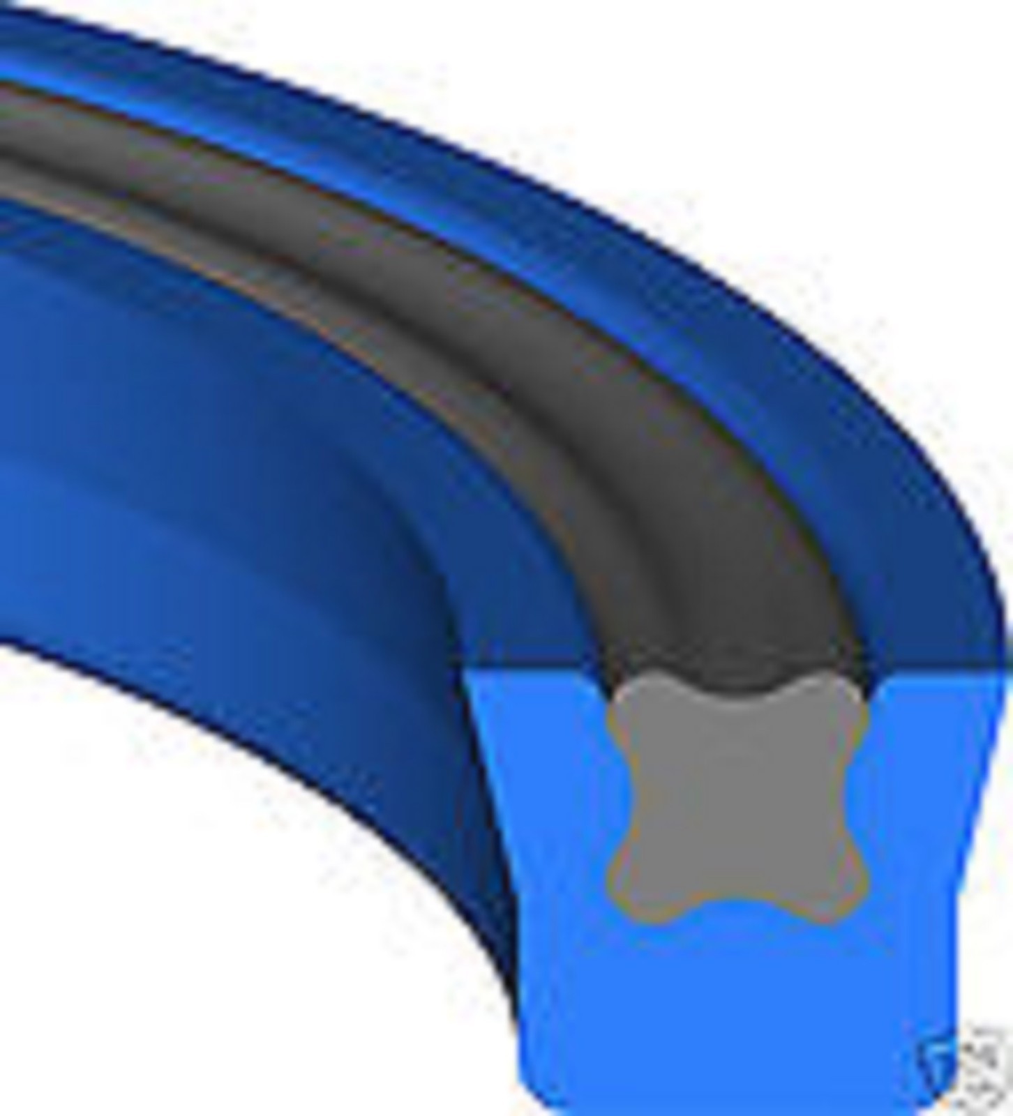 Hydraulic Rod/Piston Seals 1/8"CS x 3/4"ID x 1/4"HT Type B Price for 1 pc