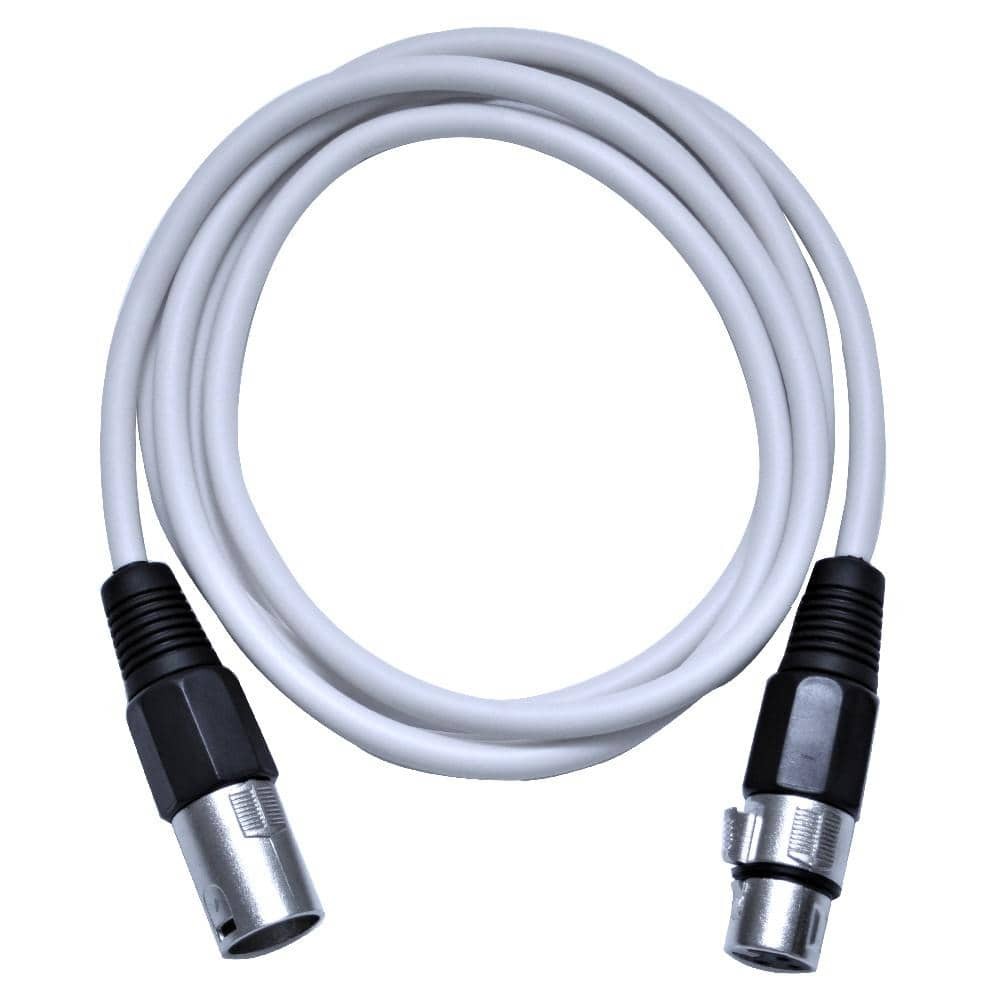 SAXLX 6 White 6 Foot XLR Patch Cable