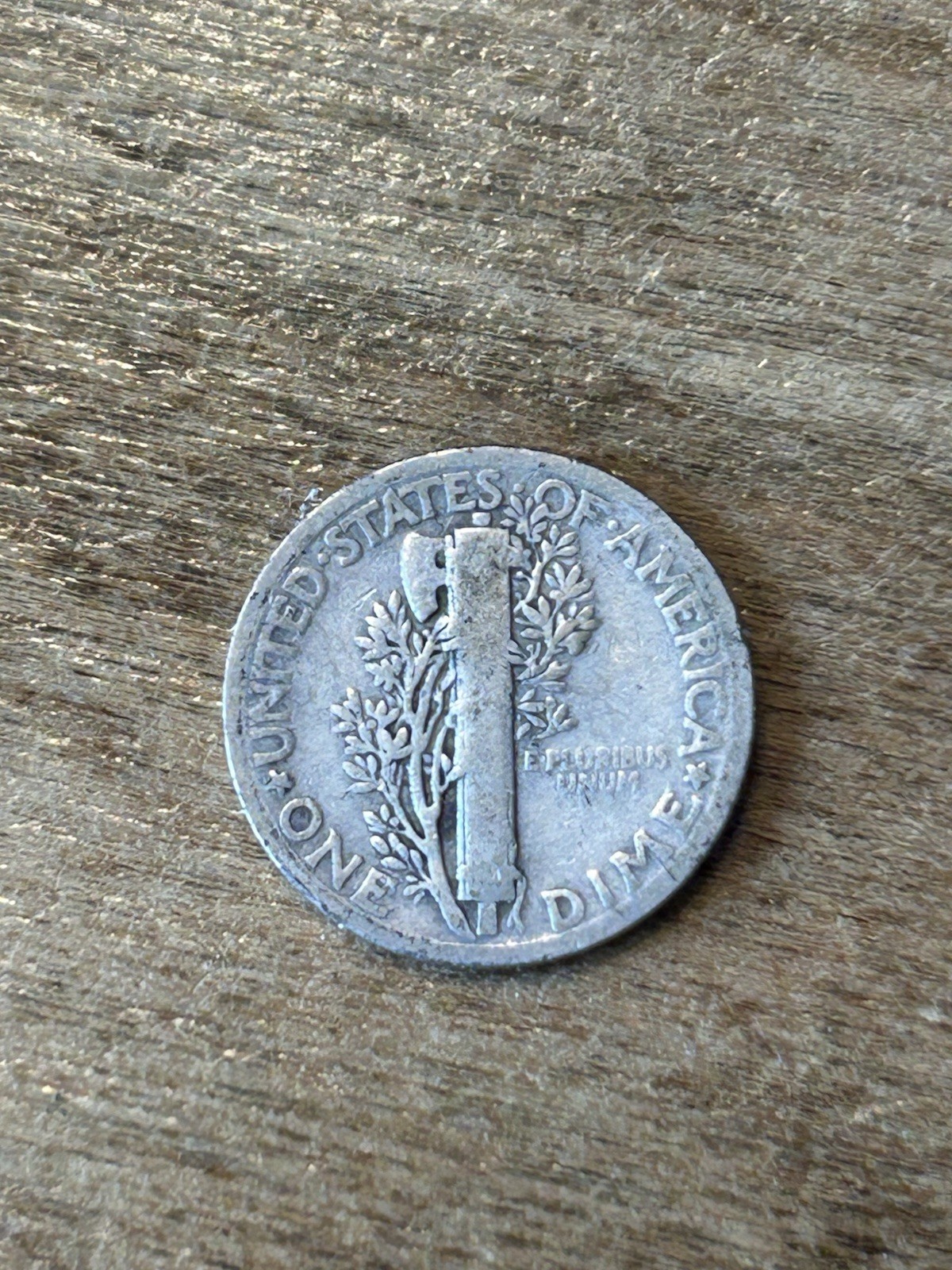 1925 Mercury Dime VG