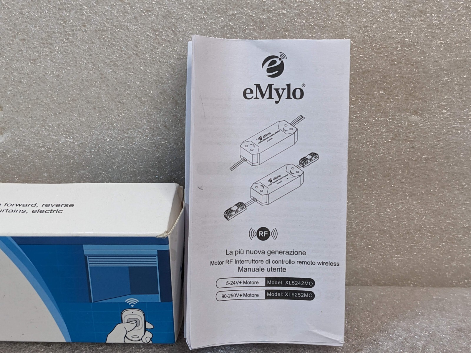 Emylo Smart RF Motor Controller Switch Relay Wireless Remote Switch 12V