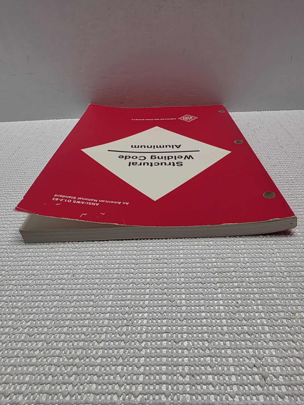 ANSI/AWS D1.2-83 Structural Welding Code Aluminum 1983 Vintage Manual