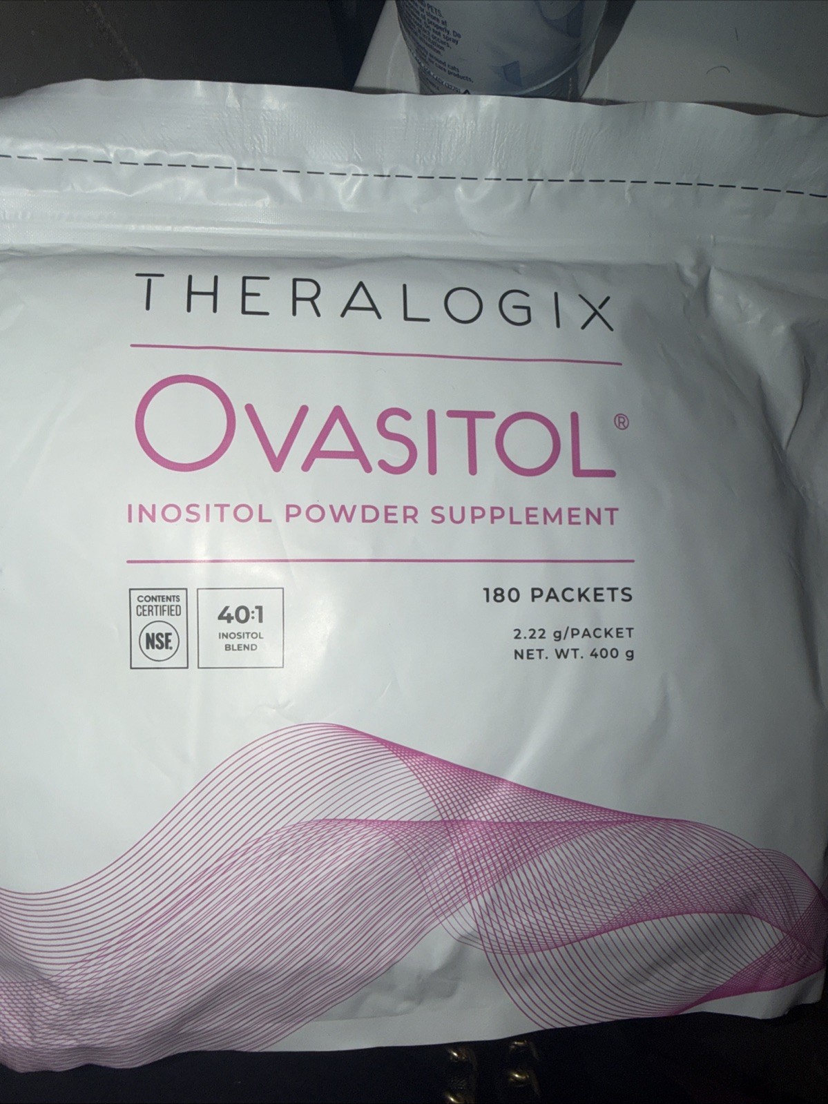 Theralogix, Ovasitol, 180 Packets, 2.22 g Each Exp 08/2027