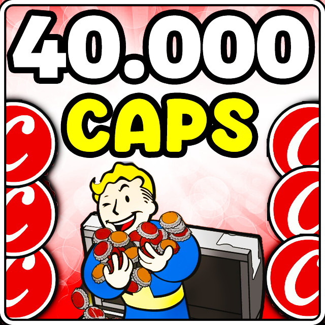 PC Fallout 76 40K Caps/Max Caps/40000 Caps