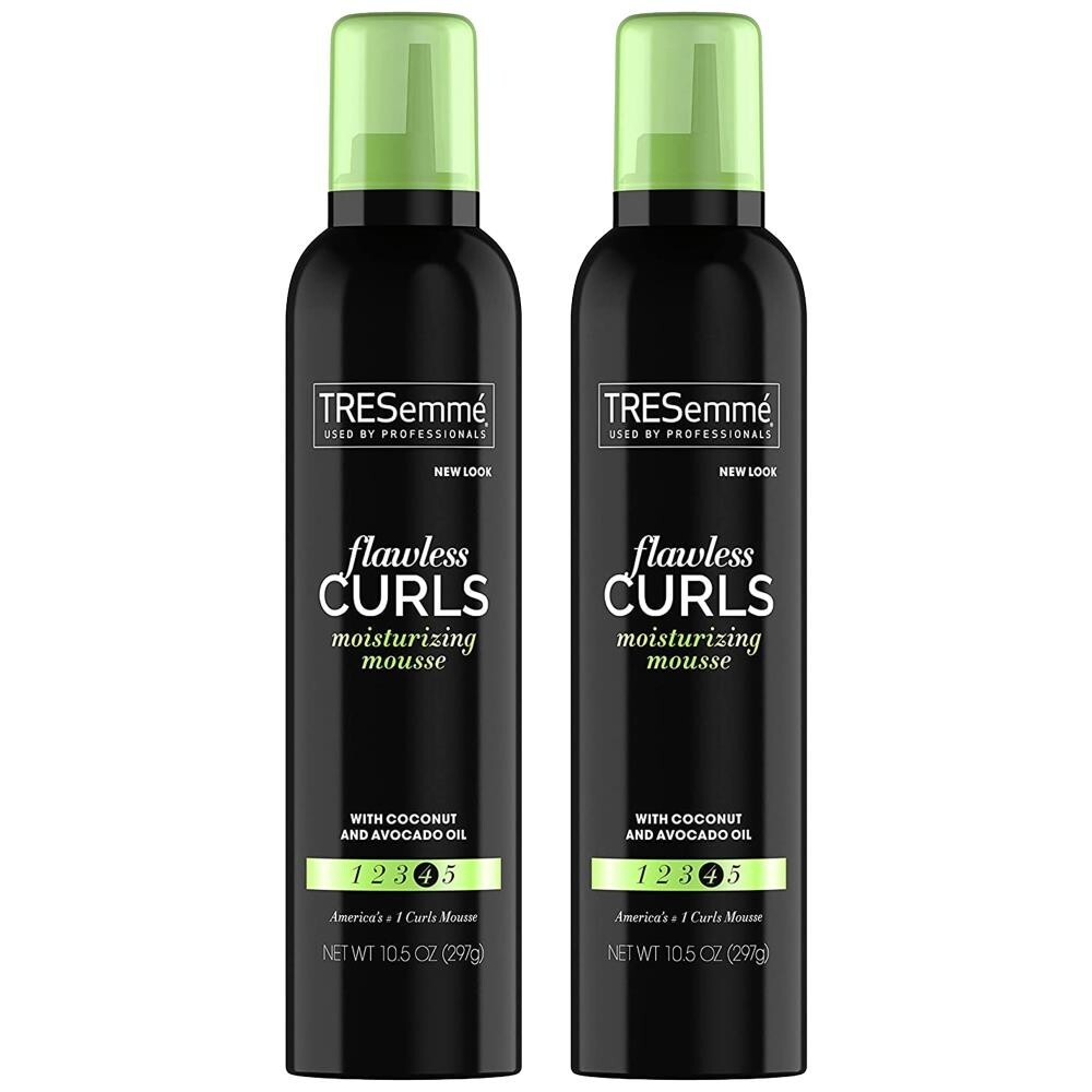Pack of (2) New Tresemme Curl Care Mousse Flawless #4, Extra-Hold 10.5 oz
