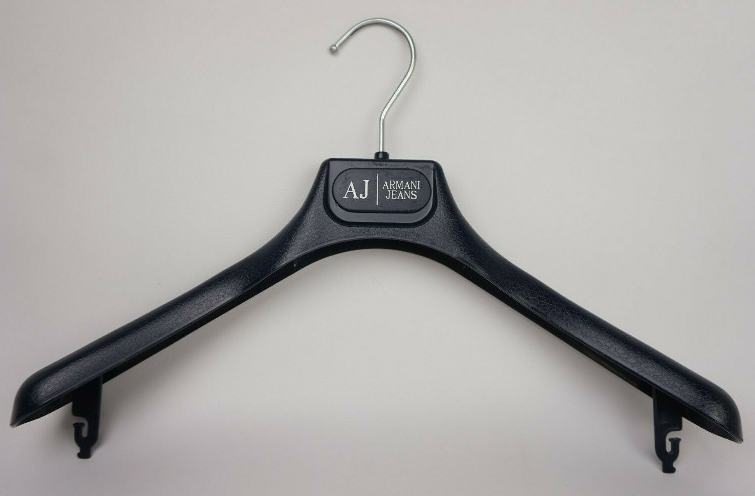 AJ Armani Jeans Black Plastic Clothes Hanger