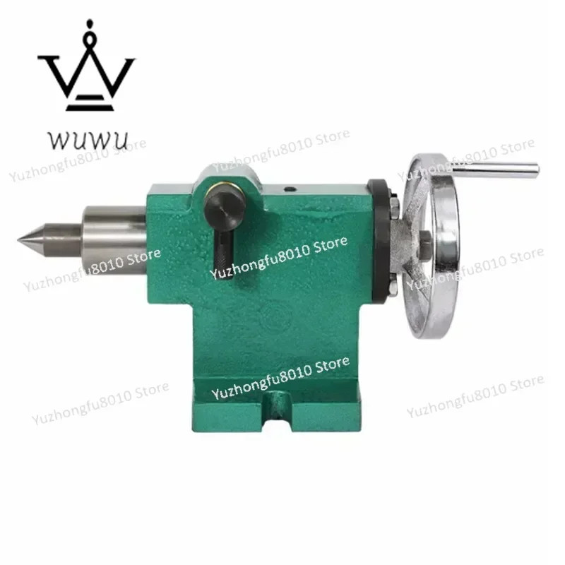 Lathe Tailstock Thimble Manual Hand Swing Tailtop Tailstock Assembly Moving