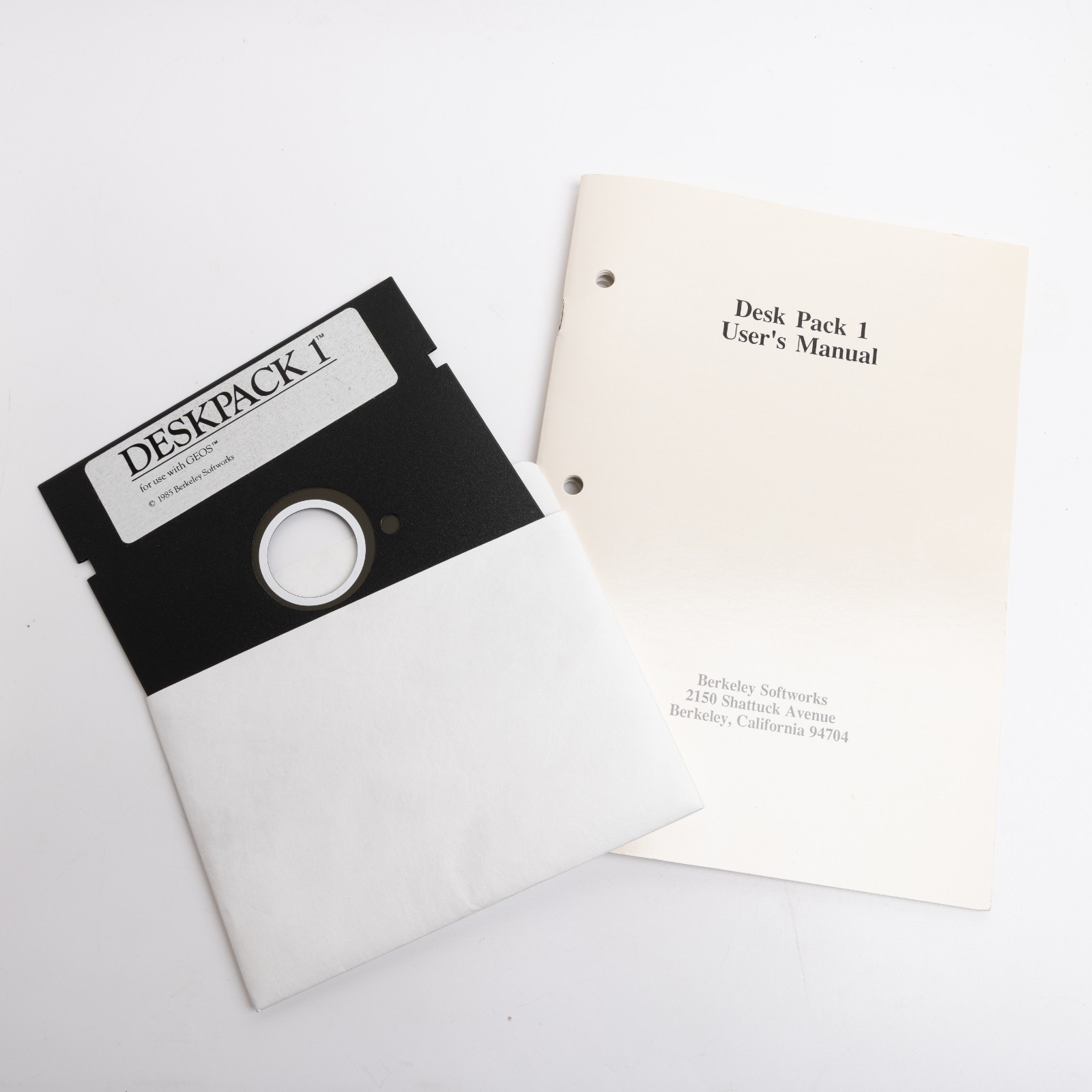 Berkley Softworks Desk Pack 1 GEOS Applications Software Commodore 64 128