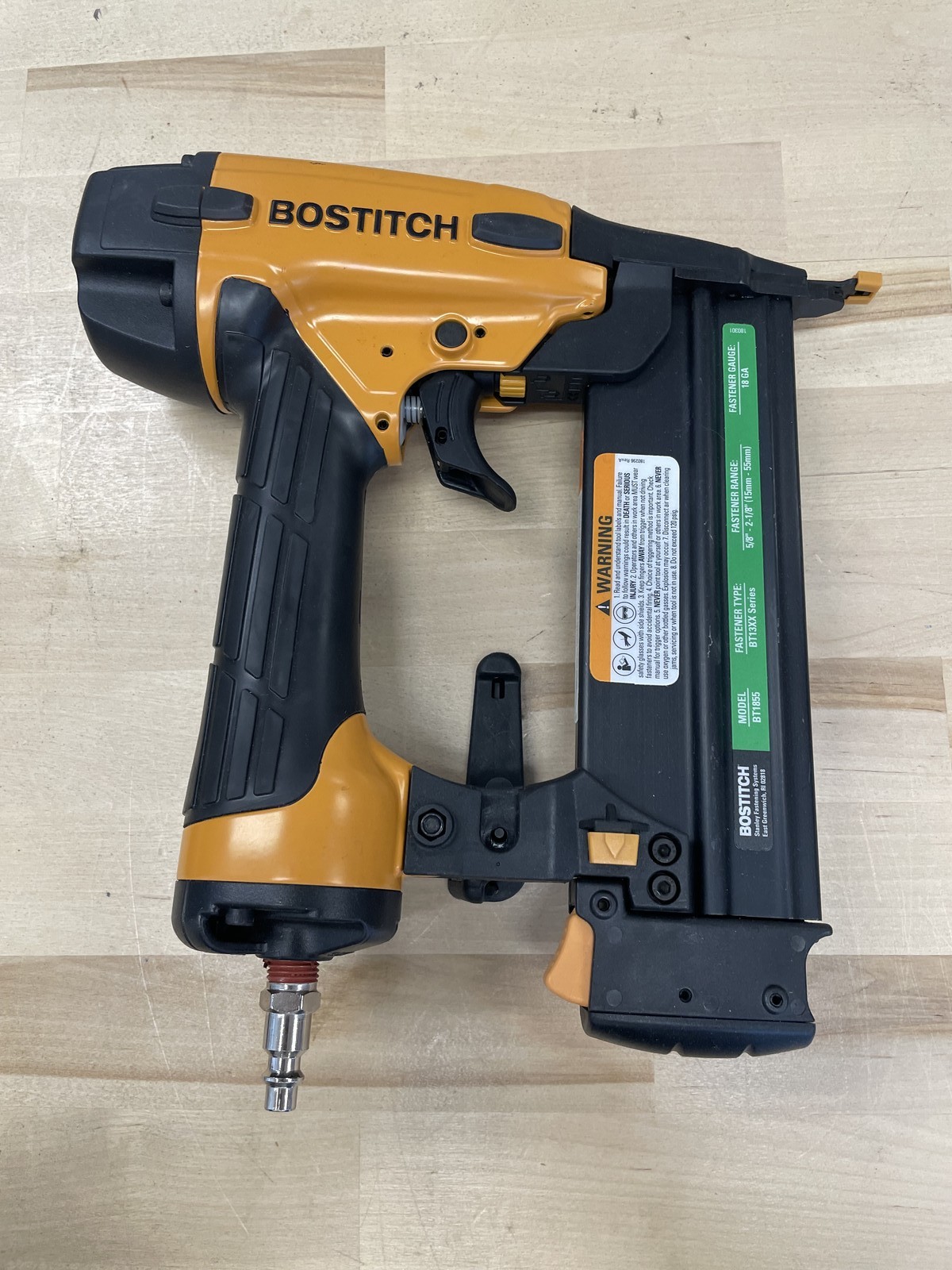 Bostitch BT1855 18-Gauge Pneumatic Brad Nailer NEW NO BOX