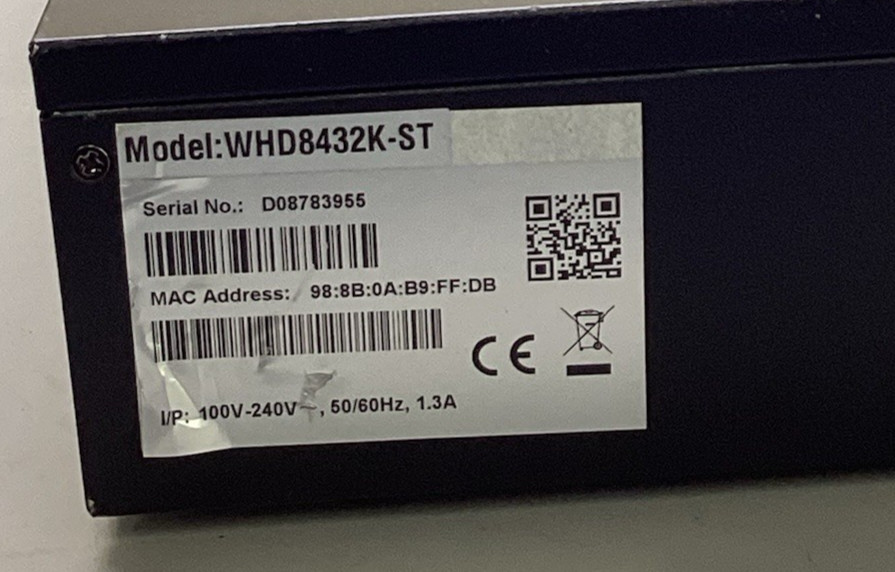 LTS WHD8432K‑ST — Enterprise-Level 32-Channel DVR
