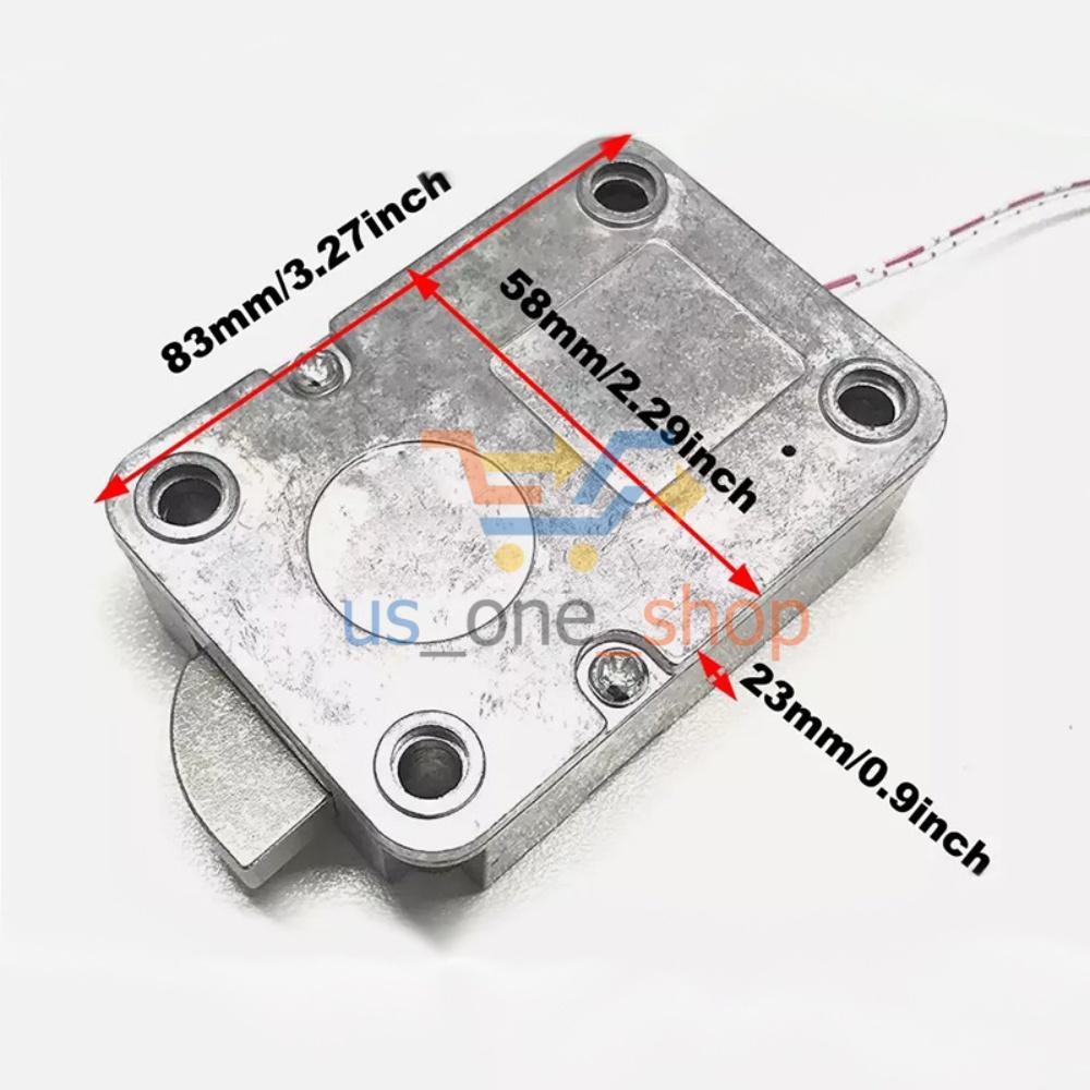 Electronic Safe Lock LED Keypad Chrome Gun Safe Lock Replacement With Swing Bolt
