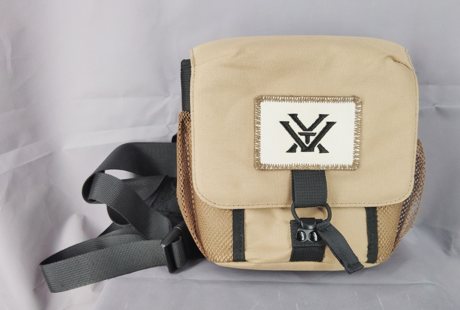 Vortex GlassPak Binocular Harness Coyote Brown Chest Pack Hunting Birding Case