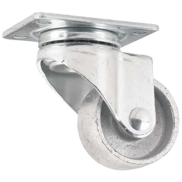 4 Pack Everbilt 2 in. Industrial Steel Swivel Plate Caster Wheels 150 Lb. 194041
