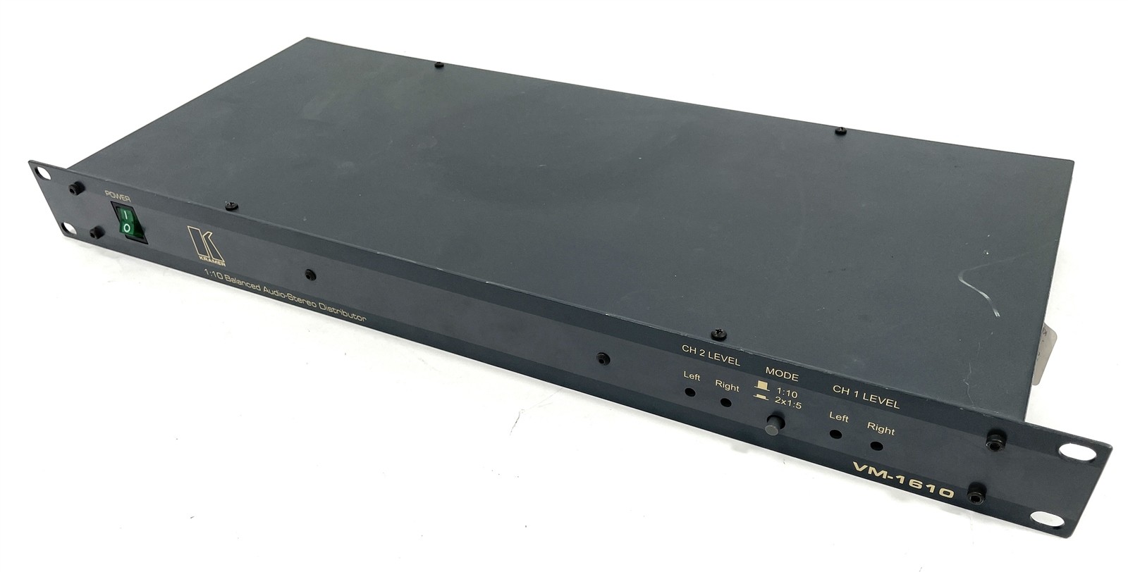 Kramer Stereo Amplifier VM-1610 1:10 Balance Audio-Stereo Distributor 11-0450010