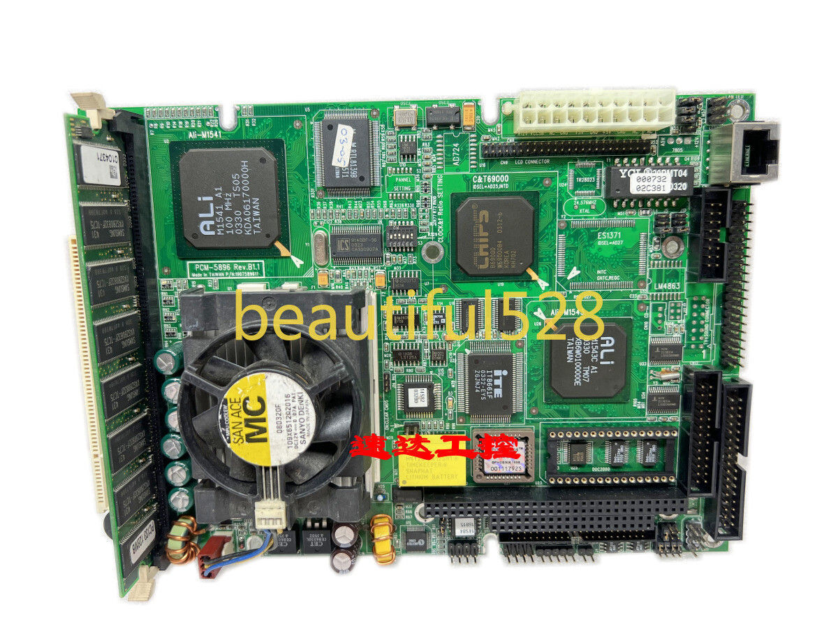 100% test PCM-5896 REV B1.1 SHIP EXPRESS  #P802E YL