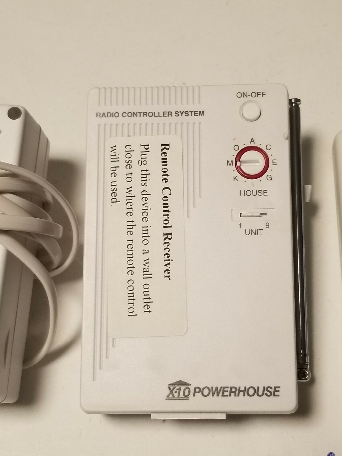 Powerhouse Transceiver RR501 w/ Remote, Interface Cable, & Foot Pedal
