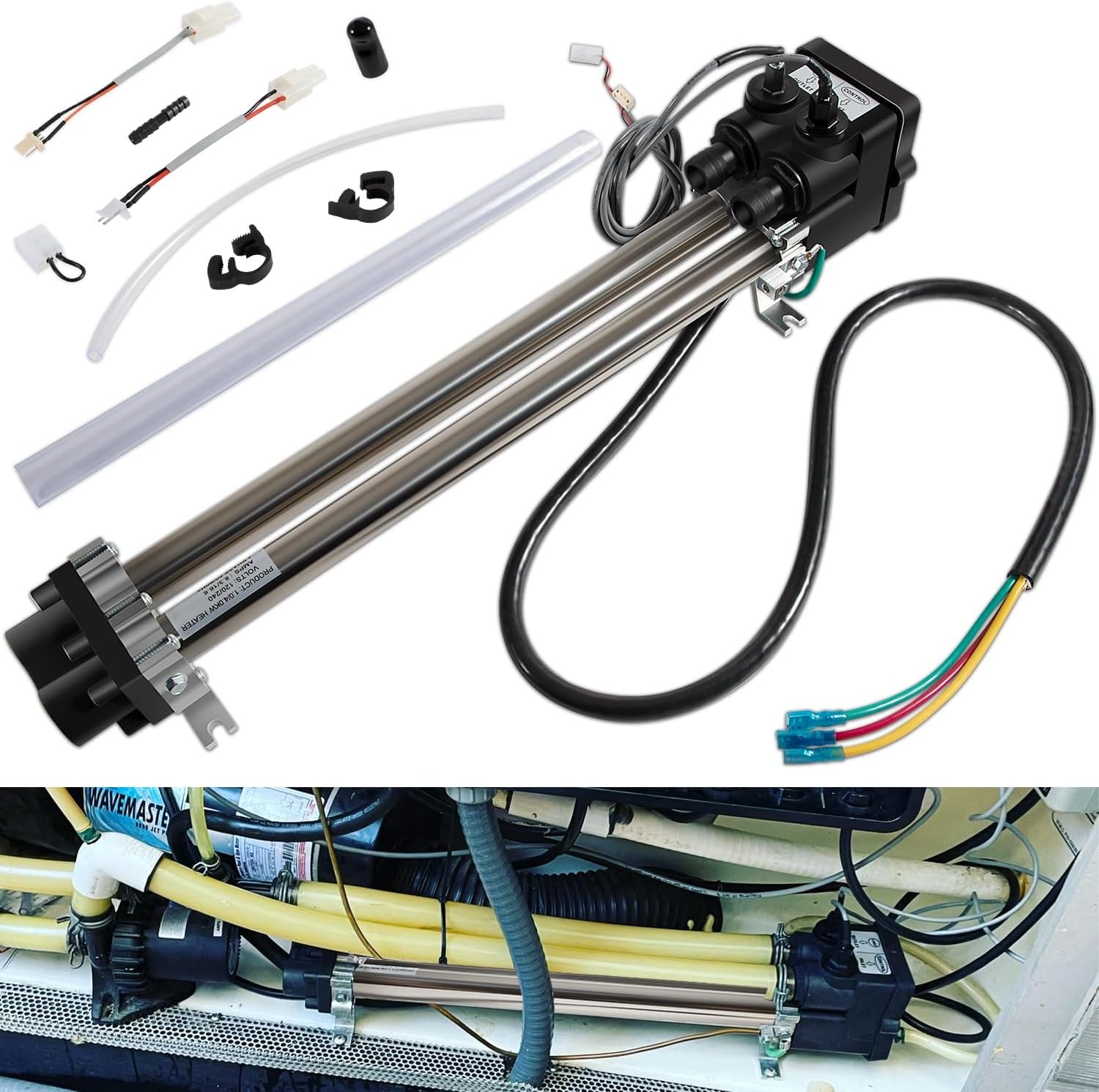 Hot Tub Spa Heater for 1995+ Hot Spring/Watkins 4kW w/Sensors 73791 26-C3160-2S