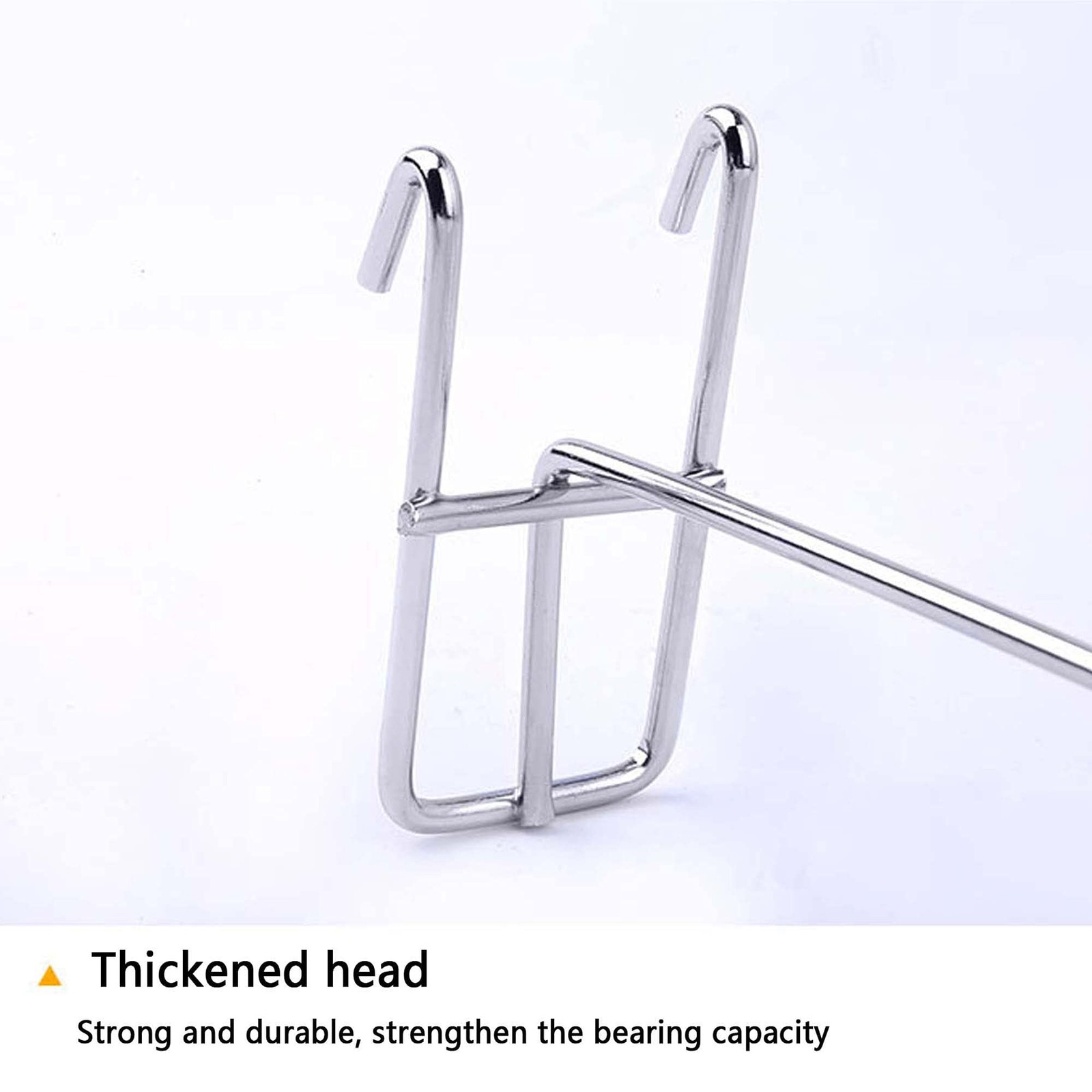 15-Set Pegboard Hooks Display Hook Wall Bracket Grid Wall Pegs 25mm Hook