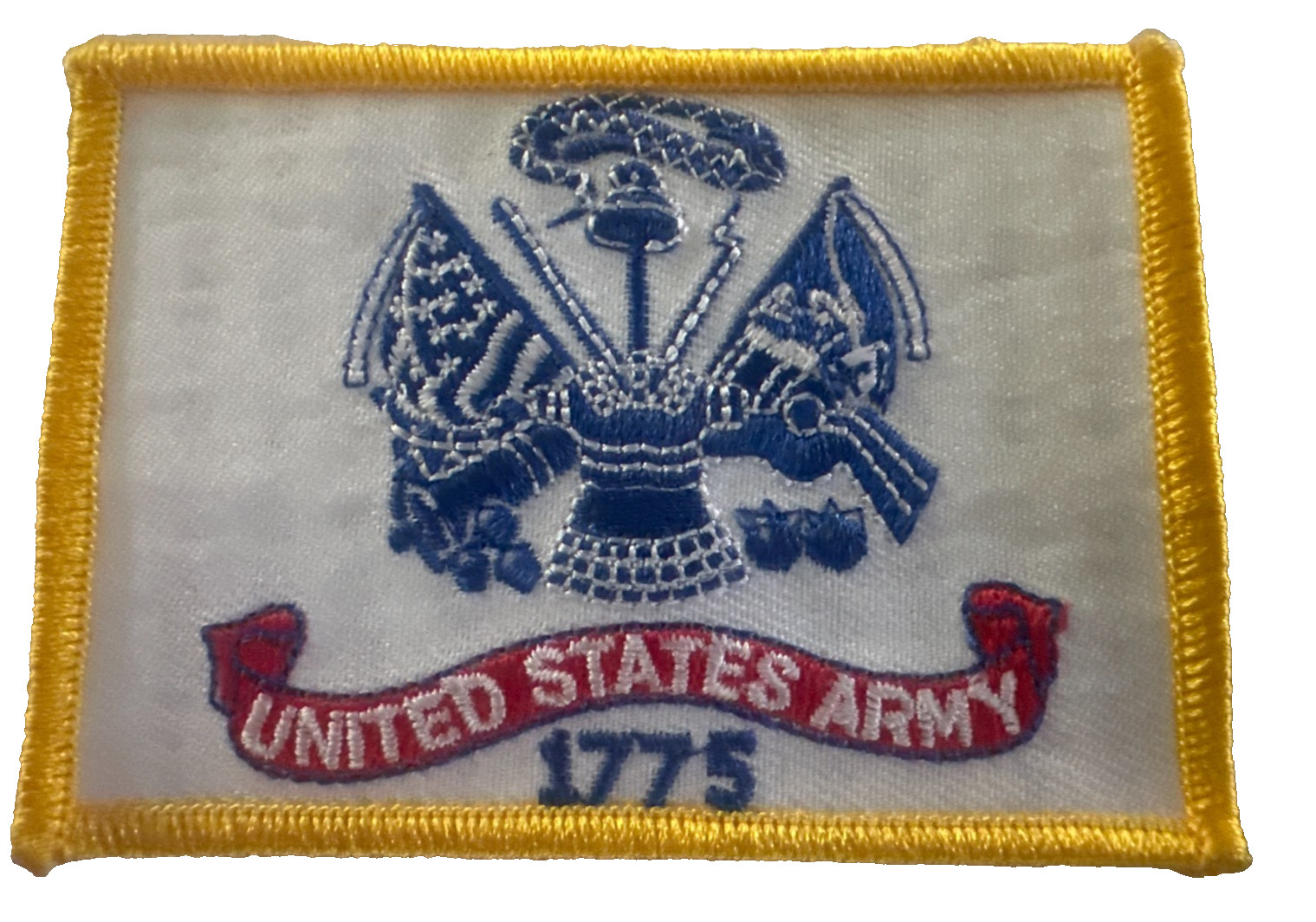 UNITED STATES ARMY 1775" PATCH BRAND NEW IRON-ON 3-1/2"x2-1/2"