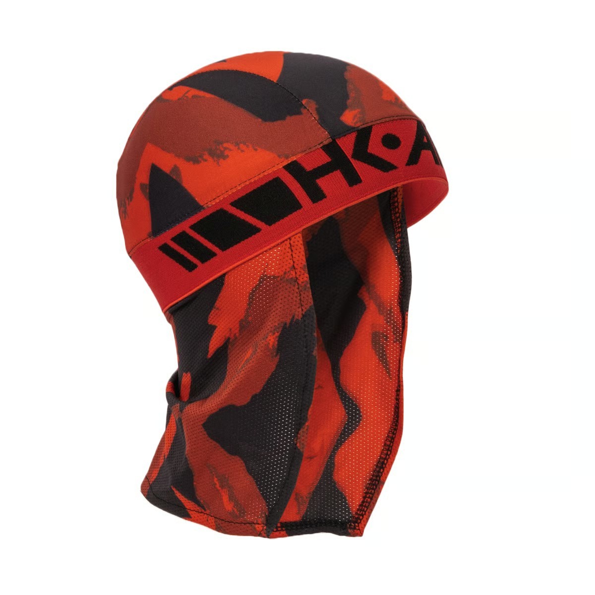 New HK Army Paintball Skull Skull Wrap Skullwrap HeadWrap - Blaze Red/Black