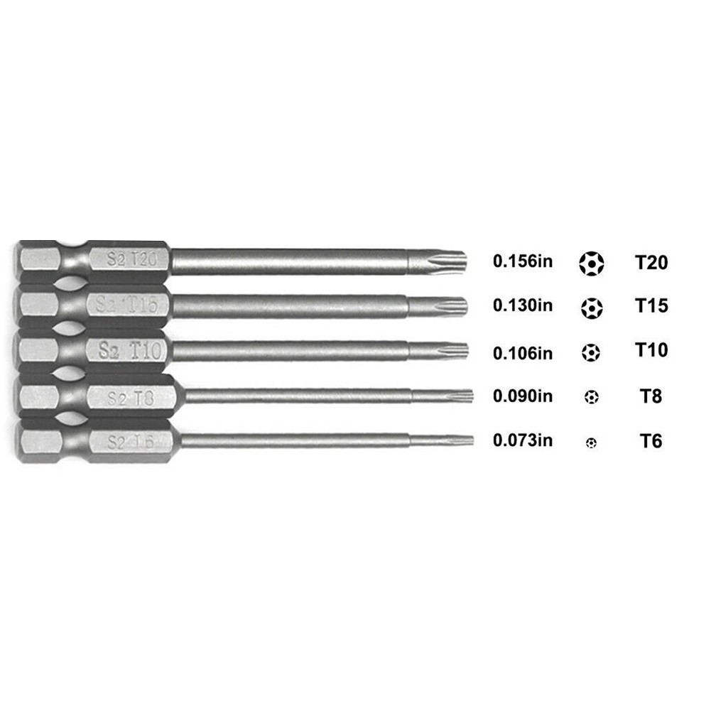 High Performance Magnetic Screwdriver Bits Grab and Hold Screws with Ease