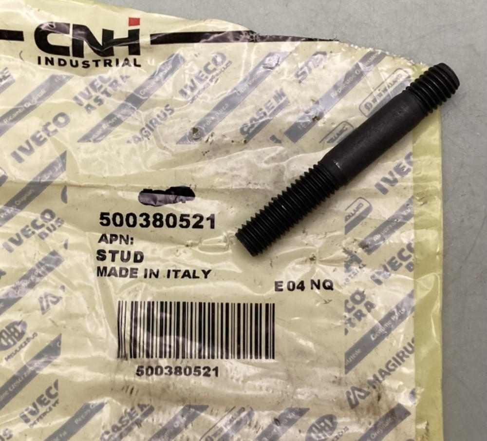 QTY 2 CNH Industrial 500380521 Stud New Genuine 13517530; 82982106