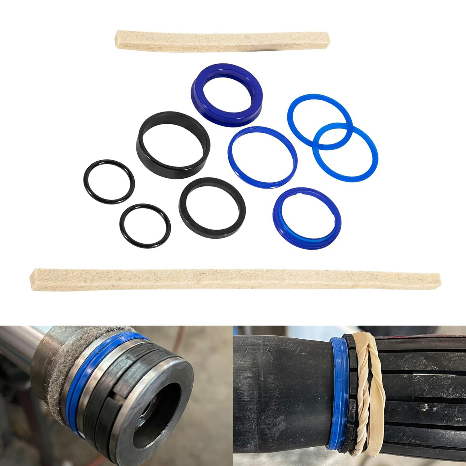 FJ783-12TH Rotary Lift Kit Hydraulic Cylinder Seal Kits Fit for SPO9 SPOA7 Texas