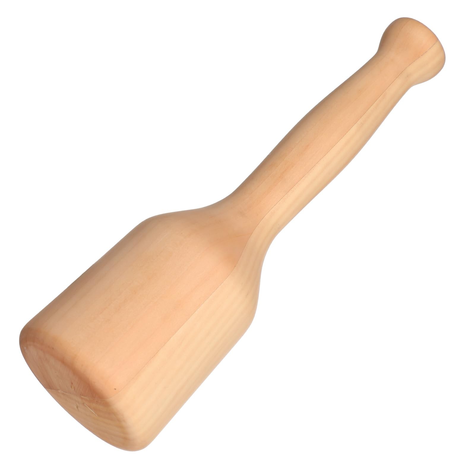 9.5 Inch Rock Maple Mallet 13 oz Wood Carving Hammer 3in Head Carpentry Chisel