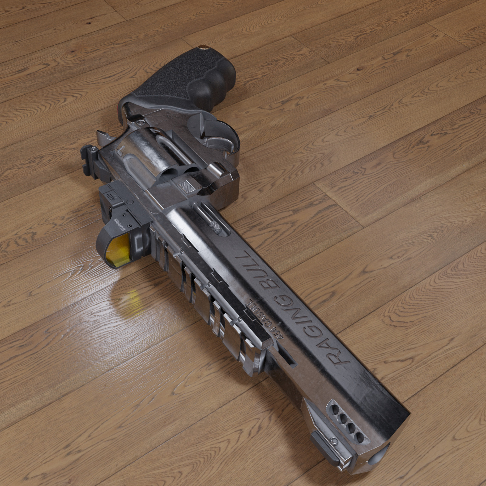 3d printed Taurus Revolver Raging Bull 45 prop Replica Cosplay non-functional1/1