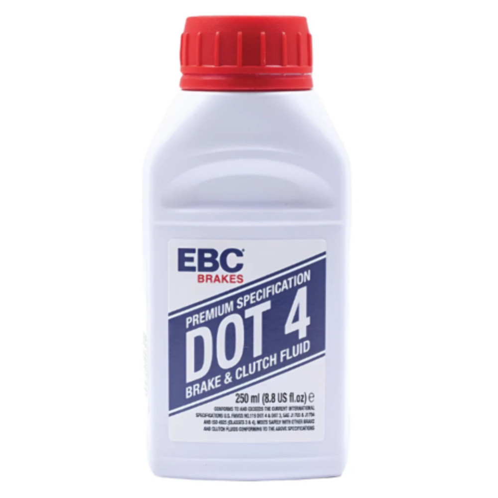 EBC High-Quality DOT 4 Brake & Clutch Fluid for Motorcycles