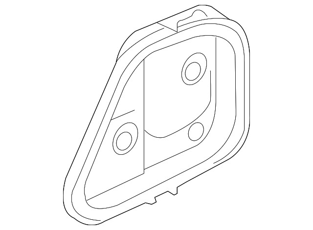 Genuine Volkswagen Tail Light Socket 5GM-945-257-B