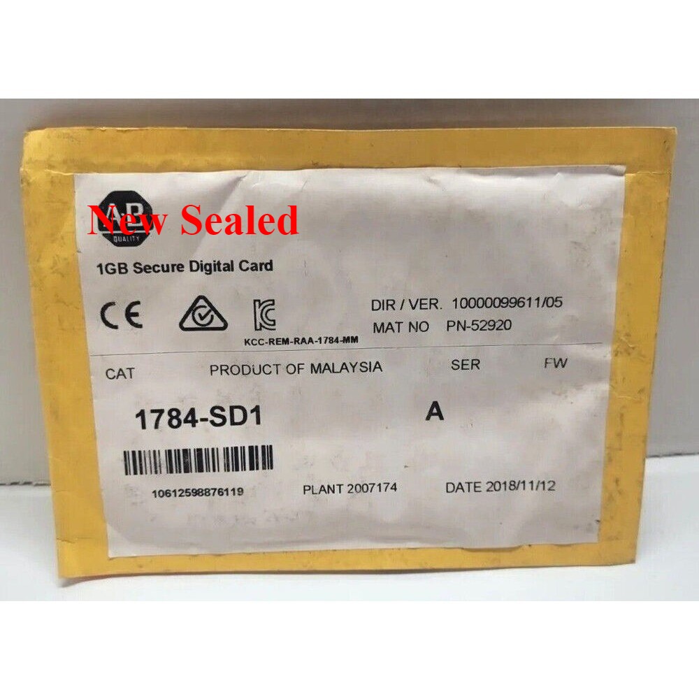 NEW 1784-SD1 Secure Digital Card 1784SD1 FREE SHIP