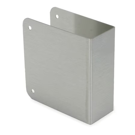 Zoro Select 2Mdg6 Door Reinforcer, H 4 1/2 X W 4 1/4 In, 2Mdg6