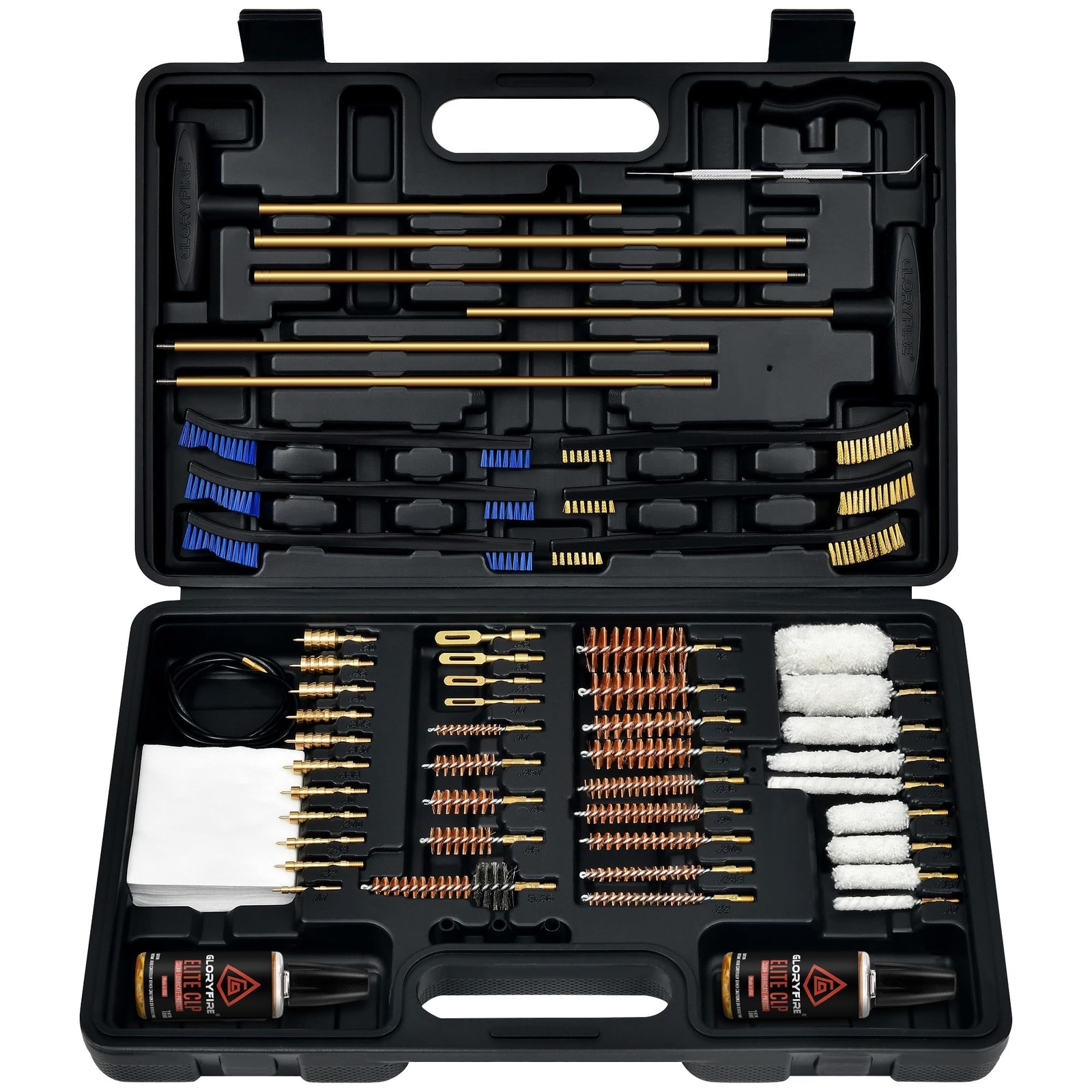 GLORYFIRE Elite Universal Gun Cleaning Kit for Shotgun, Pistol, Rifle, All Firea
